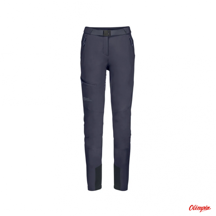 Spodnie Damskie Softshellowe Jack Wolfskin Ziegspitz Pants - Graphite