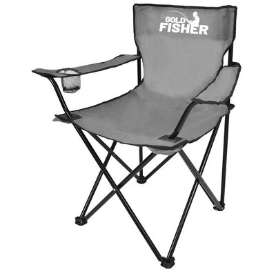 Krzesełko wędkarskie GOLD FISHER Hugo Szary