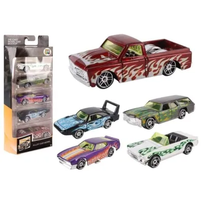 Samochodzik metalowy 5-pack 1:64 Pro Kids