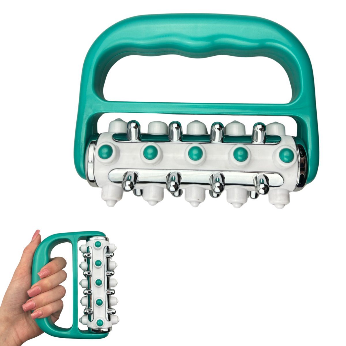 Masażer Do Ciała Nóg Brzucha Antycellulitowy Ręczny Roller Cellulit