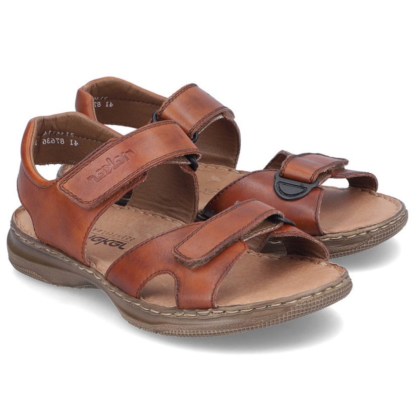 Sandały męskie Rieker 21461-24 BROWN R.46