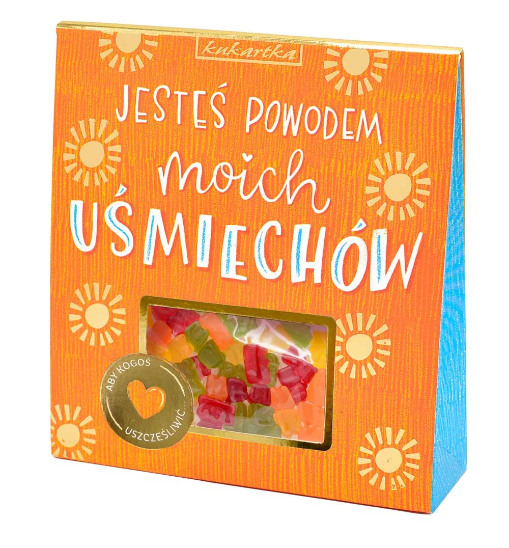 Owocowe żelki ZEL-005 Jesteś powodem moich uśmiechów