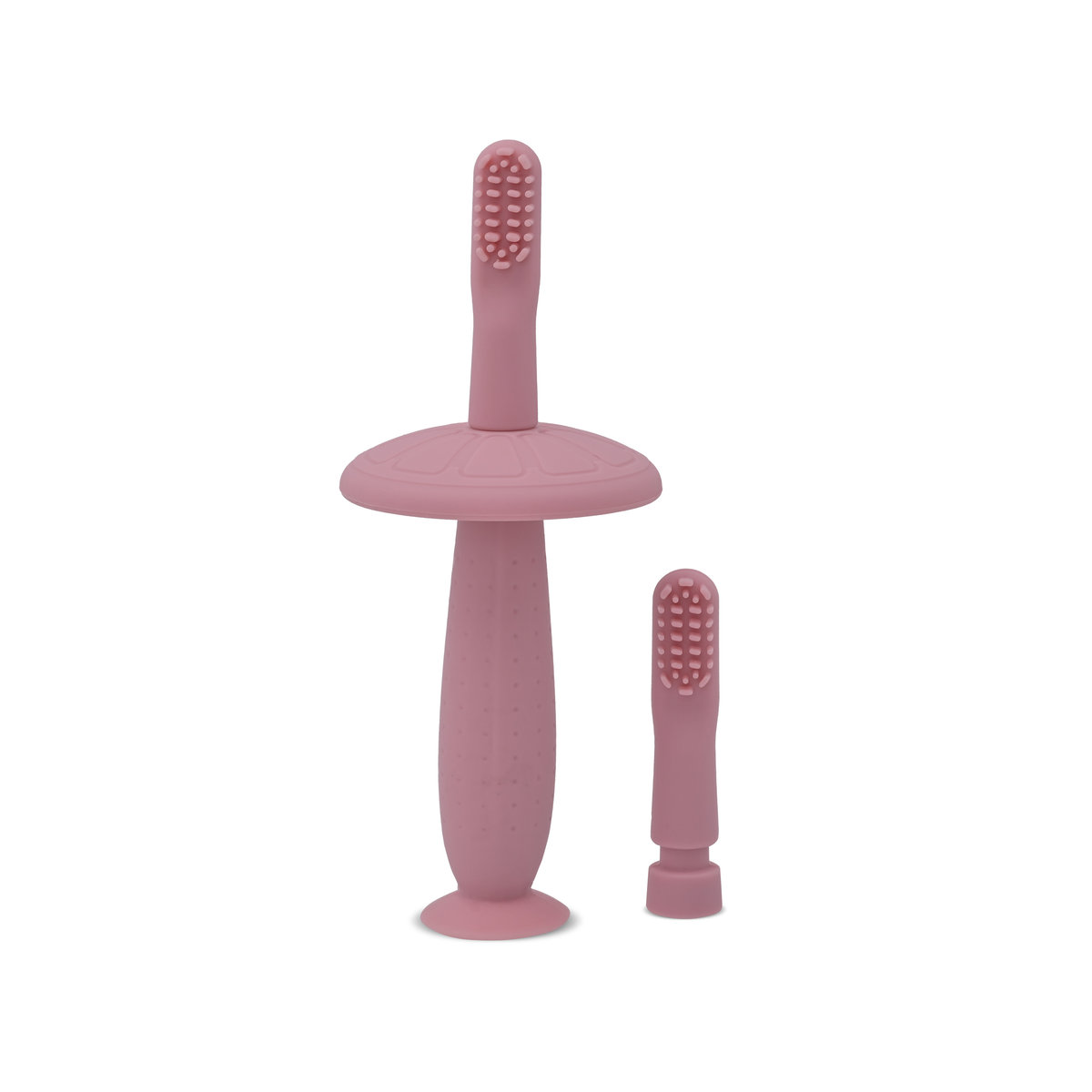 LORELLI - SZCZOTECZKA SILIKONOWA Z OSŁONKĄ PINK