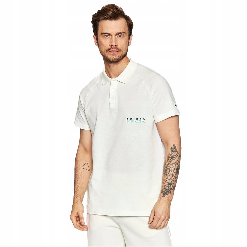 T-shirt koszulka polo adidas Adventure Sports męski okrągły dekolt roz. S