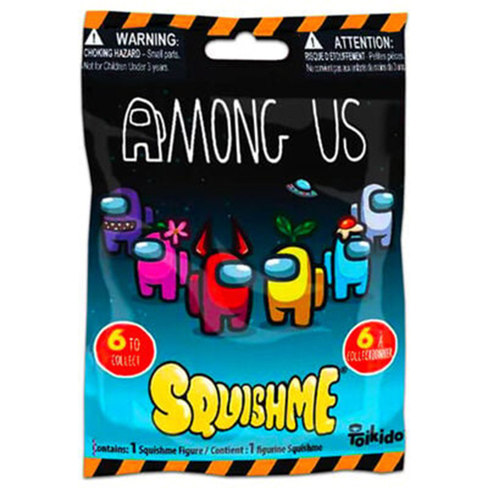 Among Us SquishMe Saszetka z Miękką Figurką Piankową Blind Bag