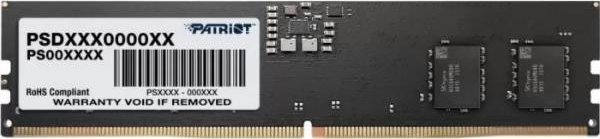 PATRIOT MEMORY DIMM 8GB DDR5-5600 PSD58G560081