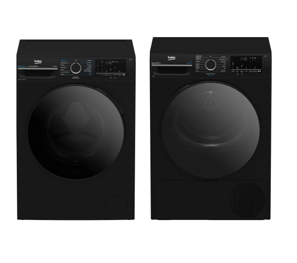 Beko pralka b300 BM3WFT48415PBDC EnergySpin 8kg 1400obr/min + suszarka b300 BM3T48249PBDC 52,1cm 8kg