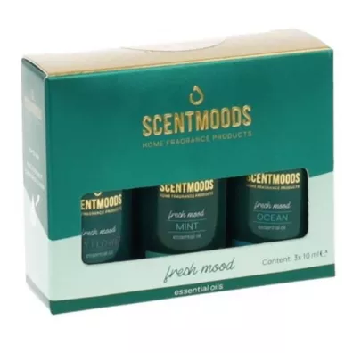 ScentMoods Zestaw olejków zapachowych Fresh Mood 3x50ml