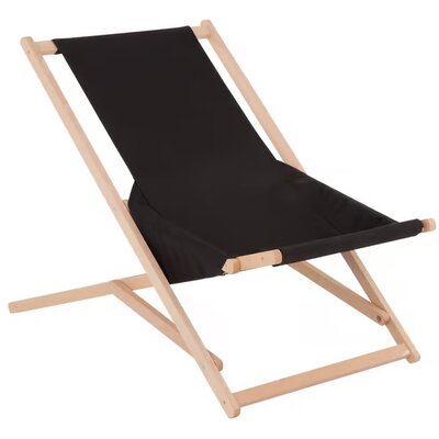 Leżak PATIO Gozo Komfort 409576 Czarny