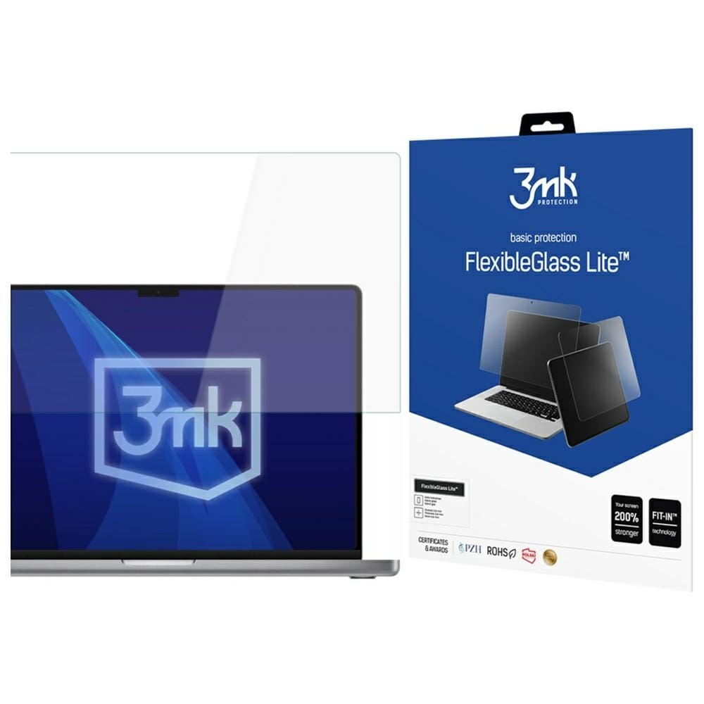 Szkło hybrydowe 3MK FlexibleGlass Lite do Apple Macbook Pro 16 M1/M2/M3/M4