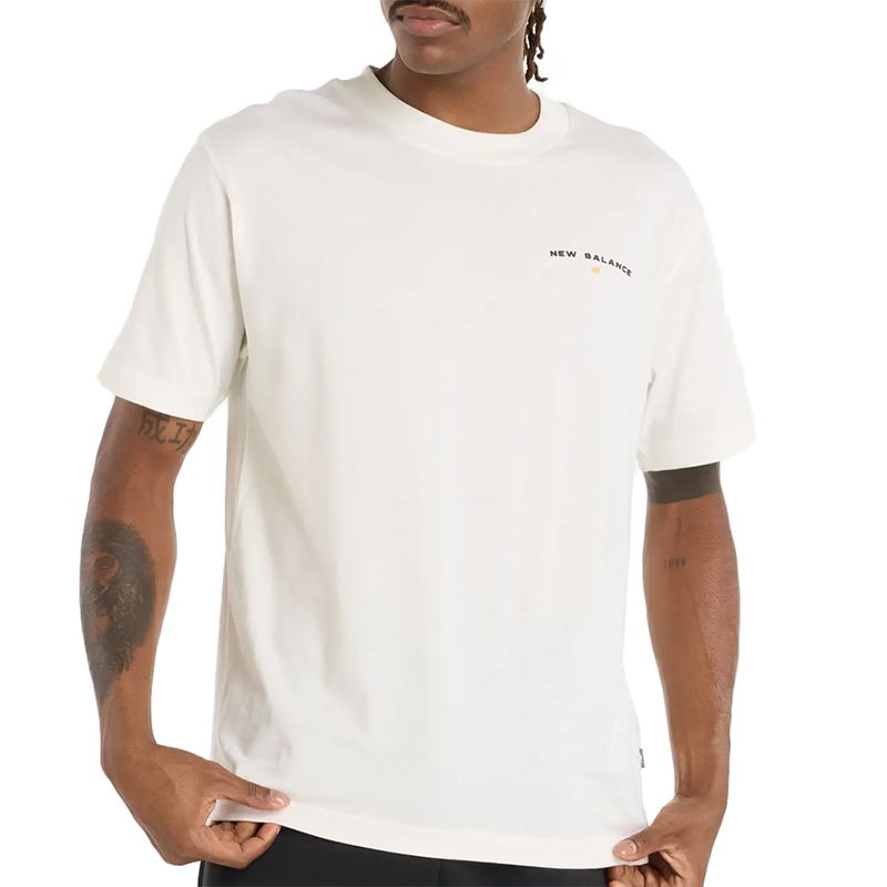Koszulka New Balance MT51507SST - biała