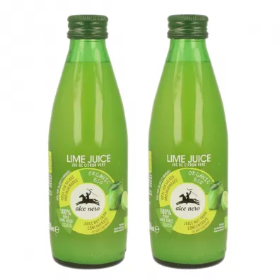 Alce Nero Sok z limonki NFC 100% Zestaw 2 x 250 ml Bio