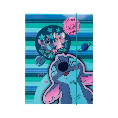 Teczka z gumką A4 Disney Fashion Stitch wzór 1