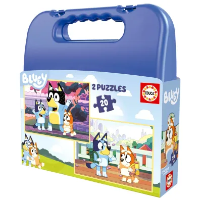 Puzzle 2x20 Blue Educa