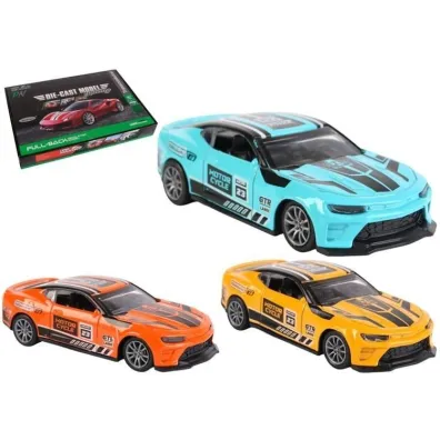 Samochód metalowy 1:36 napęd Sport No.1 mix