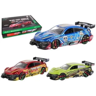 Samochód metalowy 1:36 napęd Super Sport No.2 mix