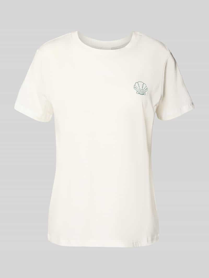 T-shirt z wyhaftowanym motywem model ‘CAMINO’