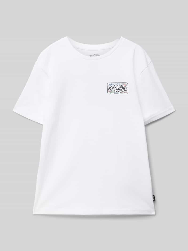 T-shirt z okrągłym dekoltem model 'SCENIC ARCH’