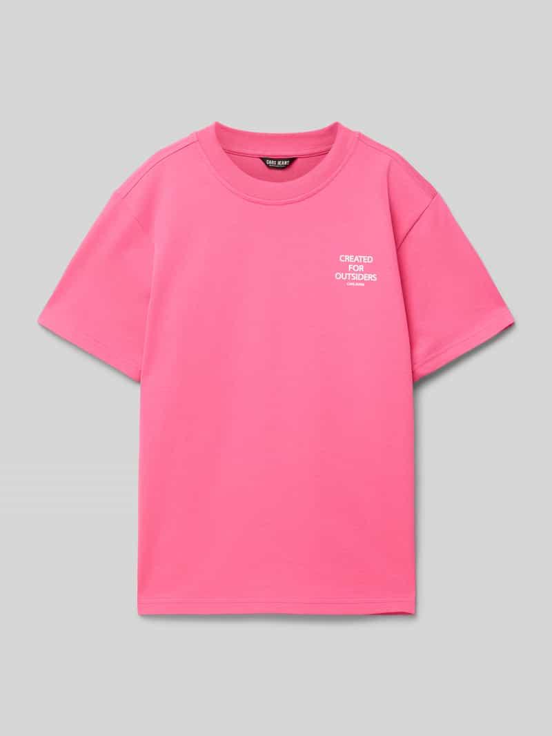 T-shirt z nadrukami z napisem model ‘GAZJAN’