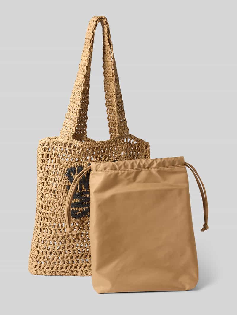 Torba tote z wyhaftowanym logo