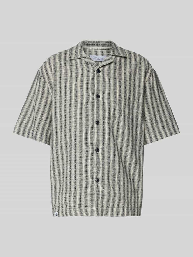 Koszula casualowa o kroju regular fit z rękawem o dł. 1/2 model ‘SAGA’