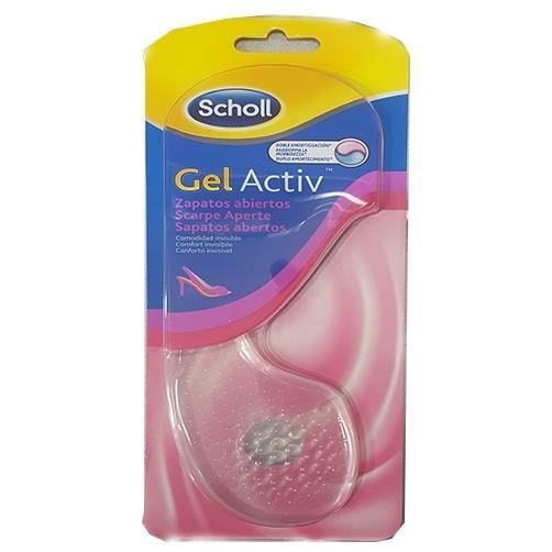 Scholl Gel Active Scarpe Aperte Cuscinetto Trasparente Misura Da 35 a 40.5 1Paio