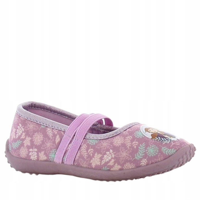 Kapcie Papcie domowe Baleriny przedszkolne Frozen Kraina Lodu Elza r.32