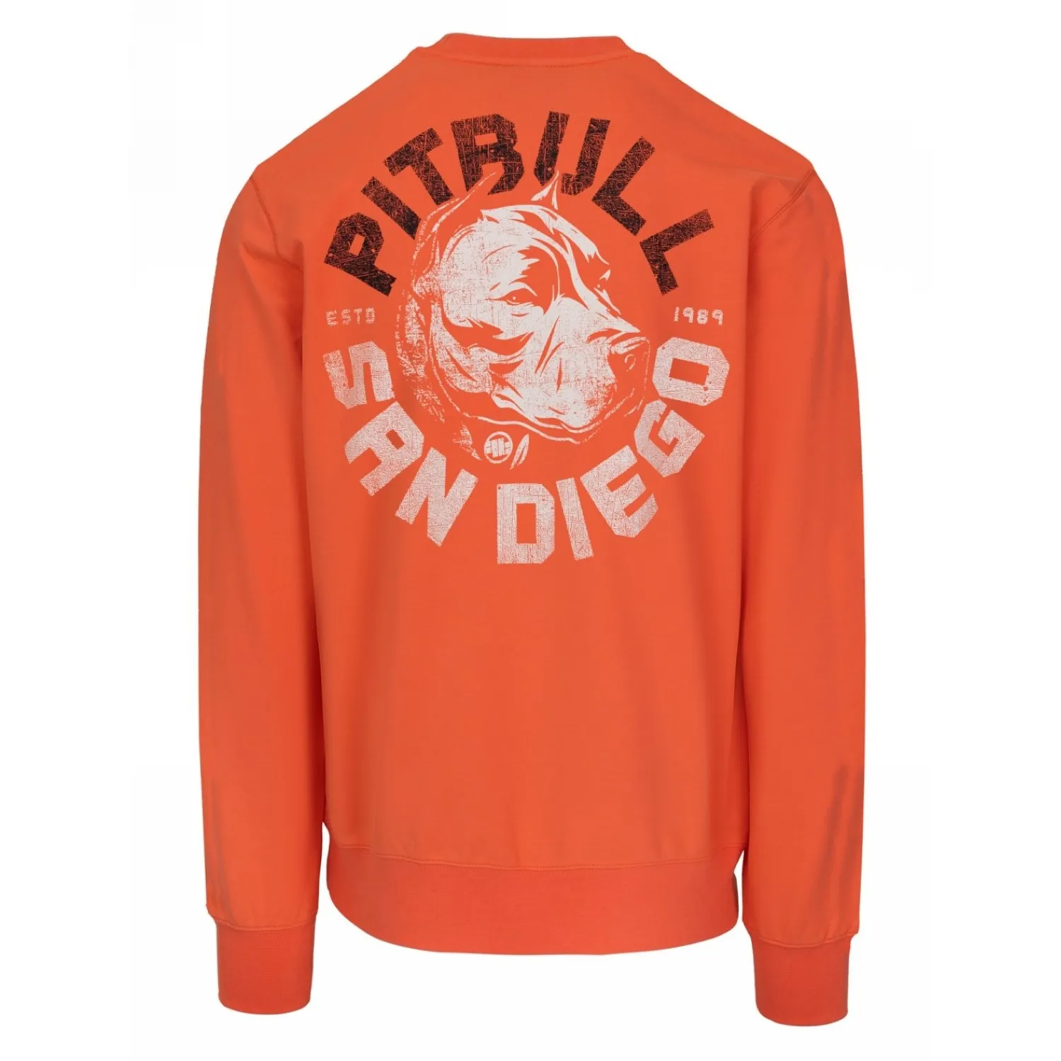 Bluza PITBULL Tricot Terry 280 Dog SD '25 - Bright Salmon