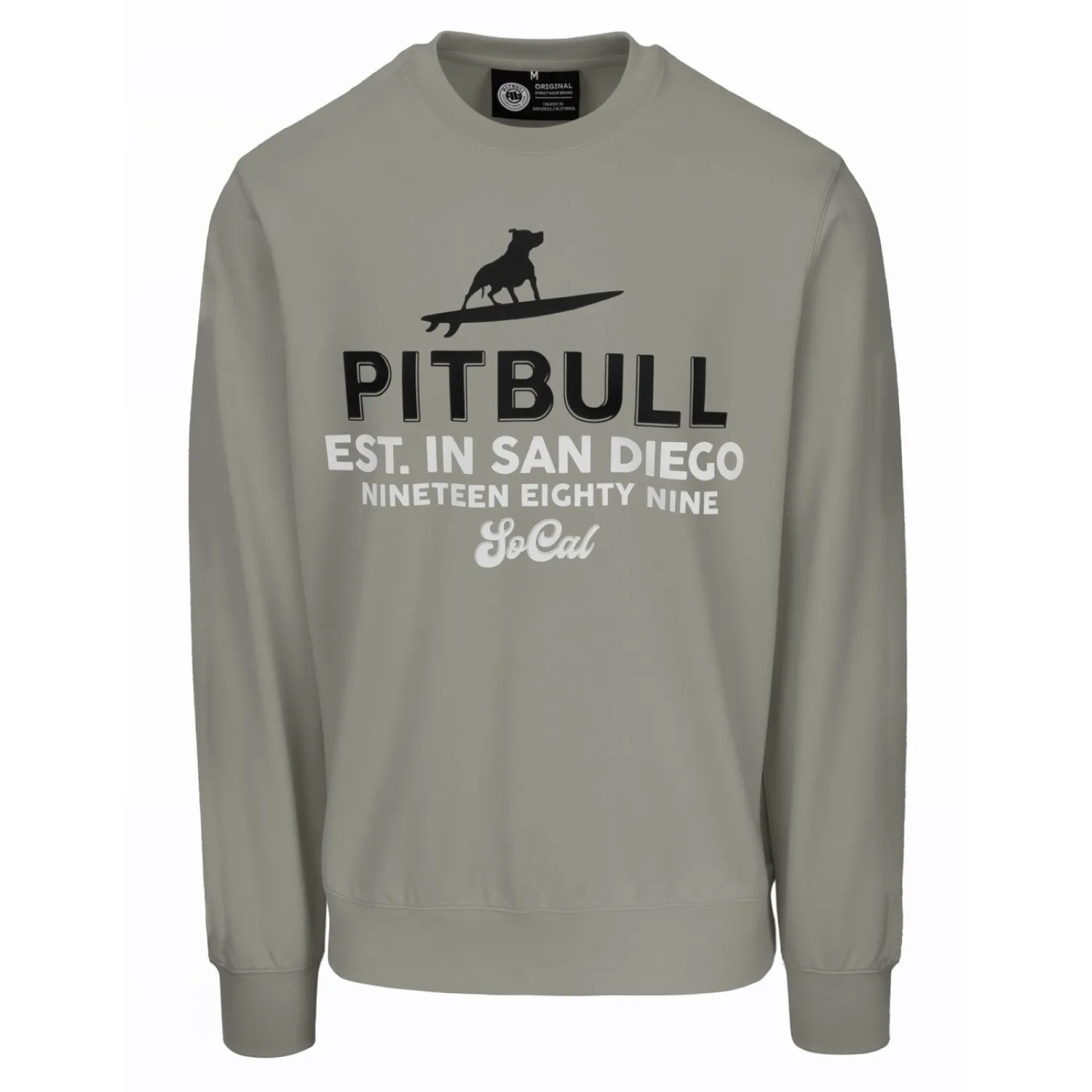 Bluza PITBULL Tricot Terry 280 Surfing Dog '25 - Dusty Salvia XXL
