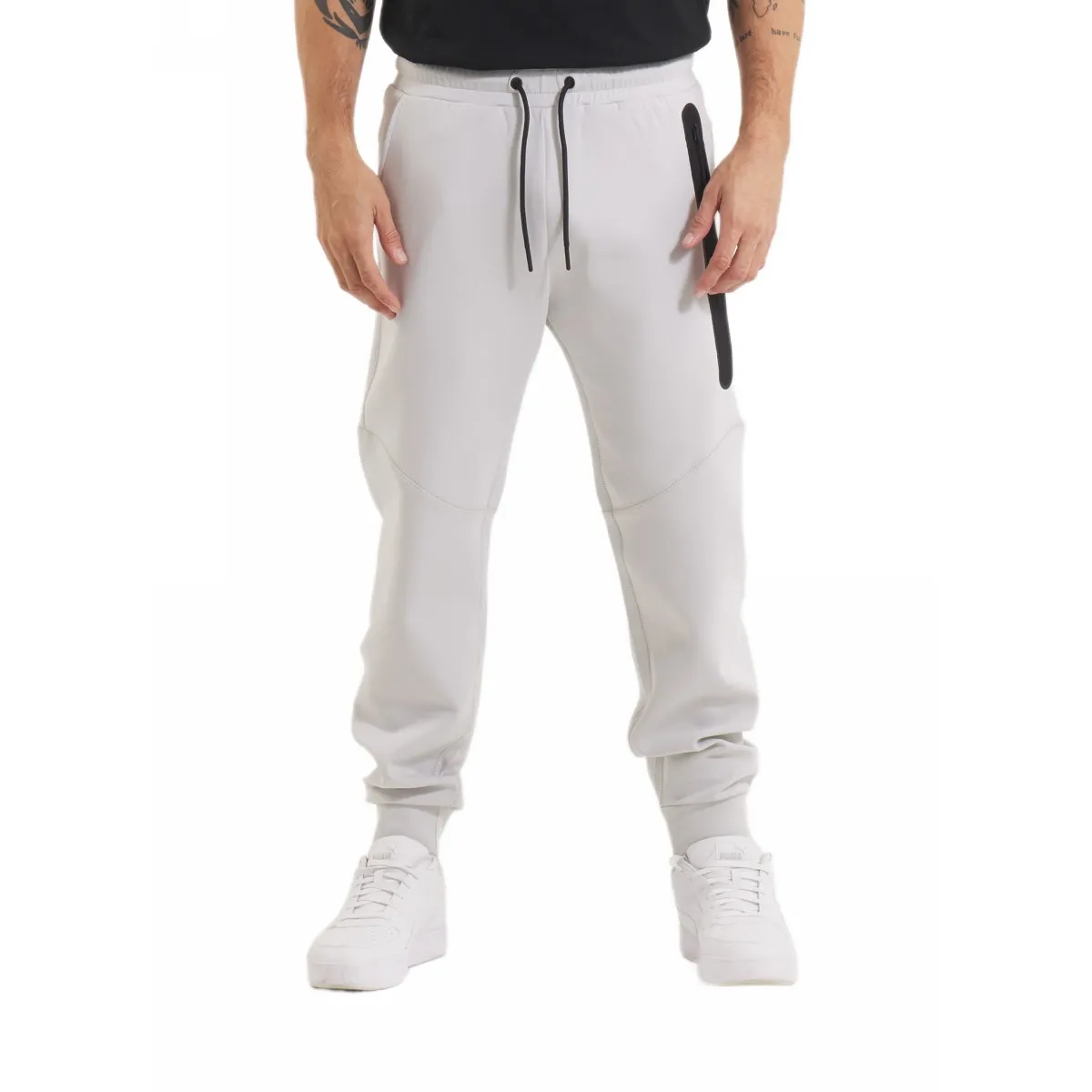 PITBULL 320 Interlock Pocket Dogwood '25 - Białe/Niebieskie L