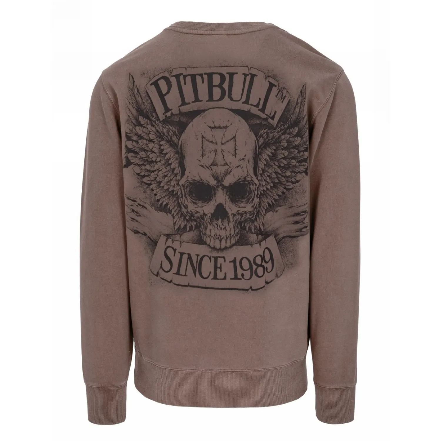 Bluza PITBULL Washed Bite Me '25 - Washed Burgundy