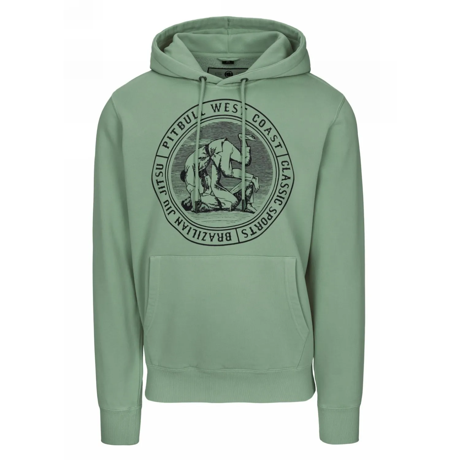 PITBULL Washed Vintage BJJ '25 - Washed Green XXL