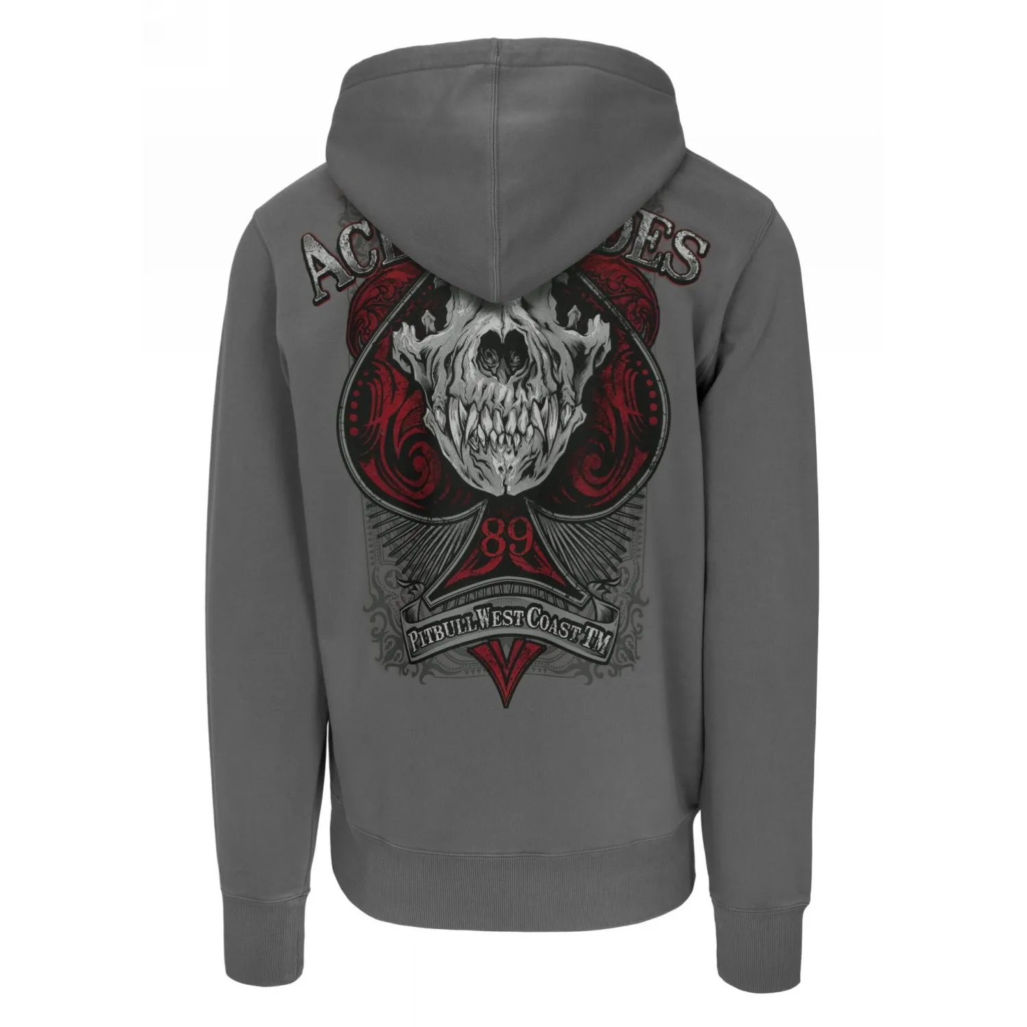 PITBULL Washed Ace Of Spades '25 - Washed Grey S