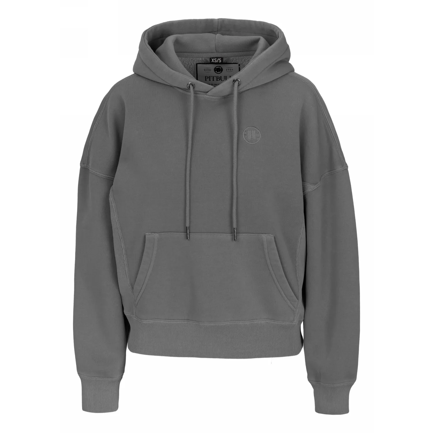 Bluza damska PITBULL Washed Manzanita '25 - Washed Grey M/L