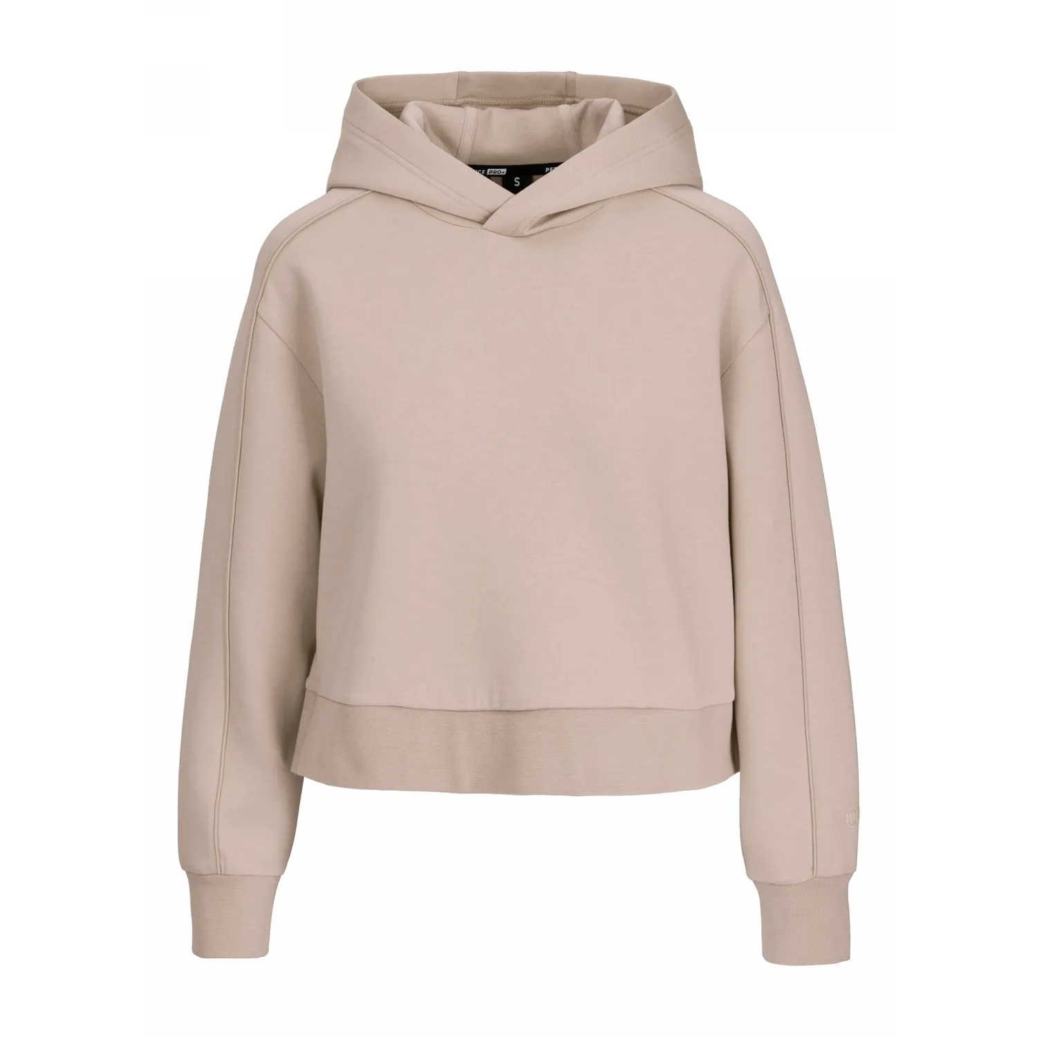 Bluza damska PITBULL 320 Interlock Discovery '25 - Piaskowa S (34)