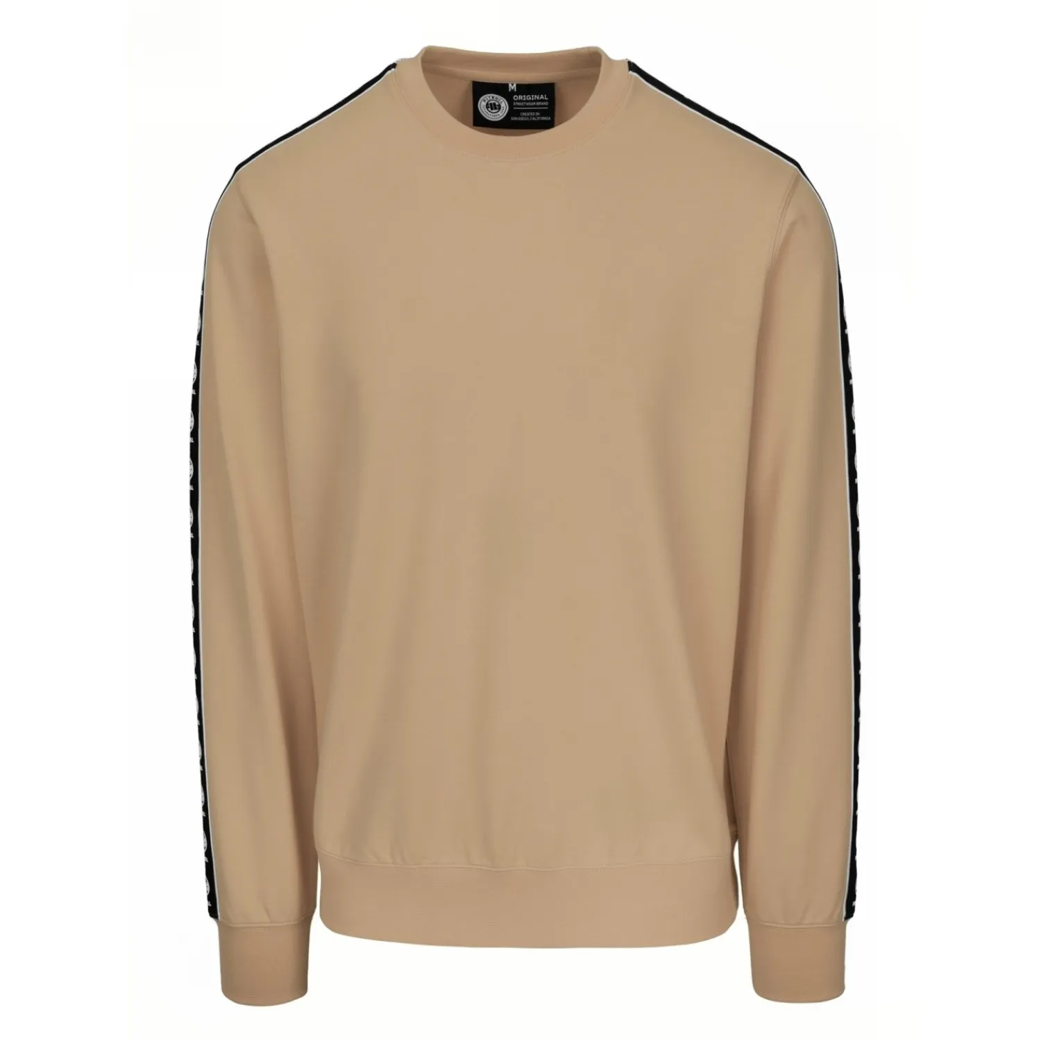 Bluza PITBULL Tricot Terry 280 Tape Nugget '25 - Piaskowa 3XL