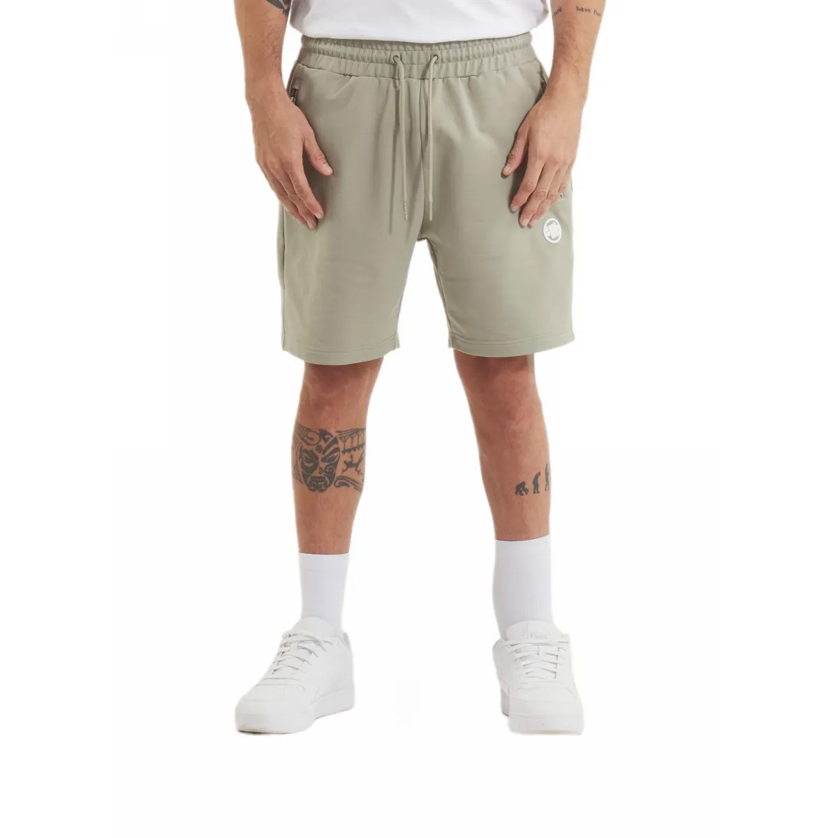 Szorty dresowe Pitbull Tricot Terry 280 Nugget '25 - Dusty Salvia XXL