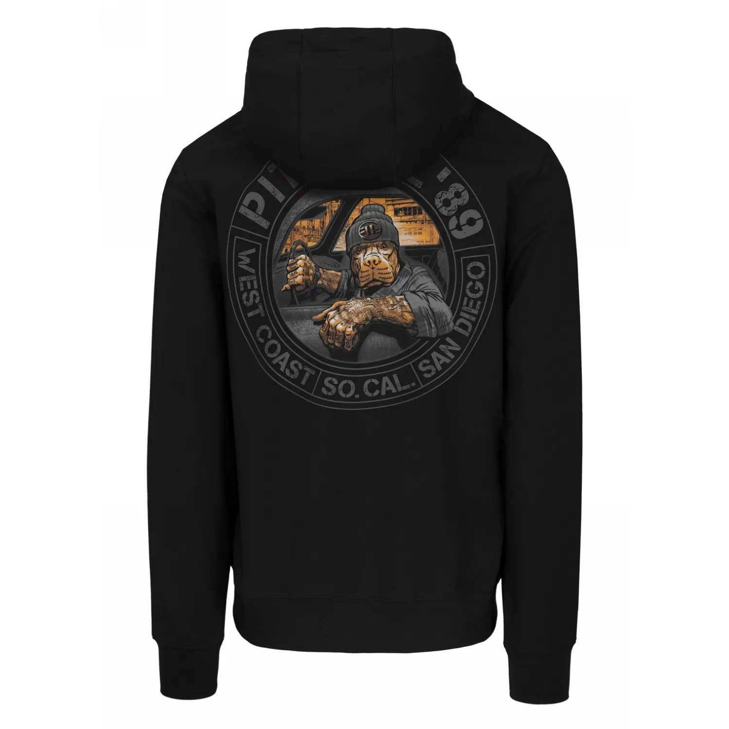Pitbull Tricot Terry 280 Driving '25 - Czarna S