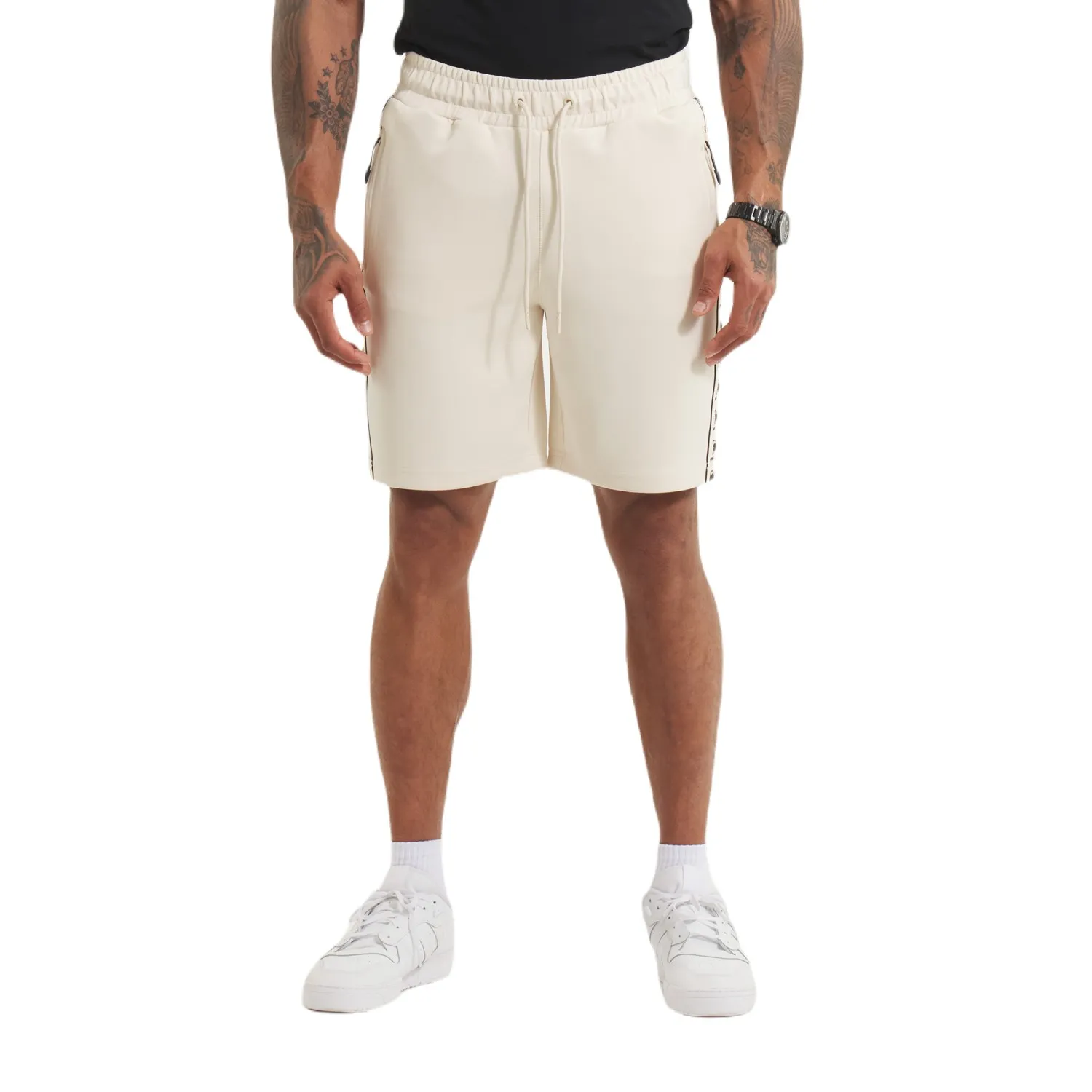 PITBULL Oldschool Polly-Elastane Powers '25 - Off White