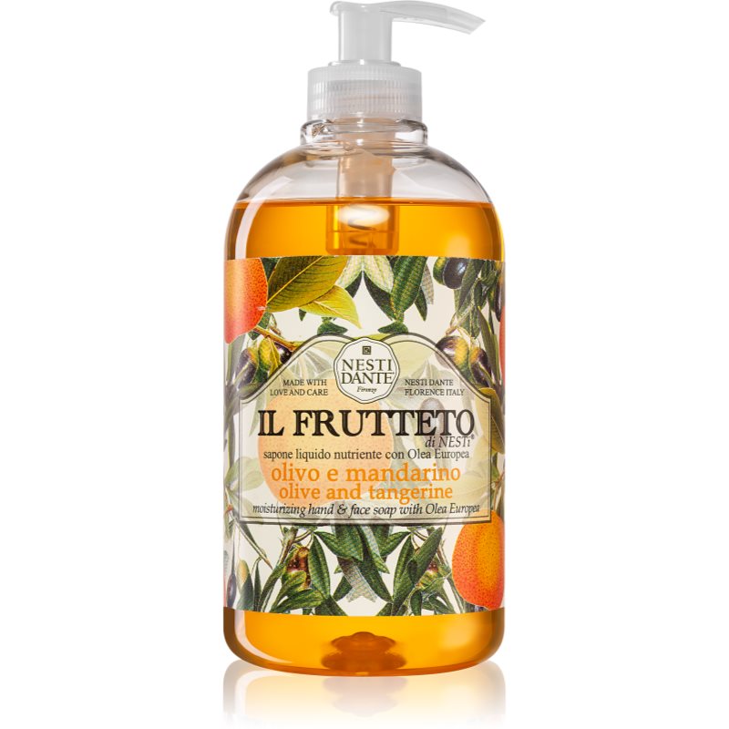 Nesti Dante nesti Dante Liquid Soap Il riofrut Teto Olive & Tangerine, 1er Pack (1 X 500 ML) 661202