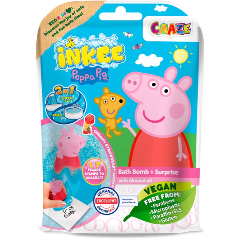 Peppa Pig Inkee kule do kąpieli 1 szt.