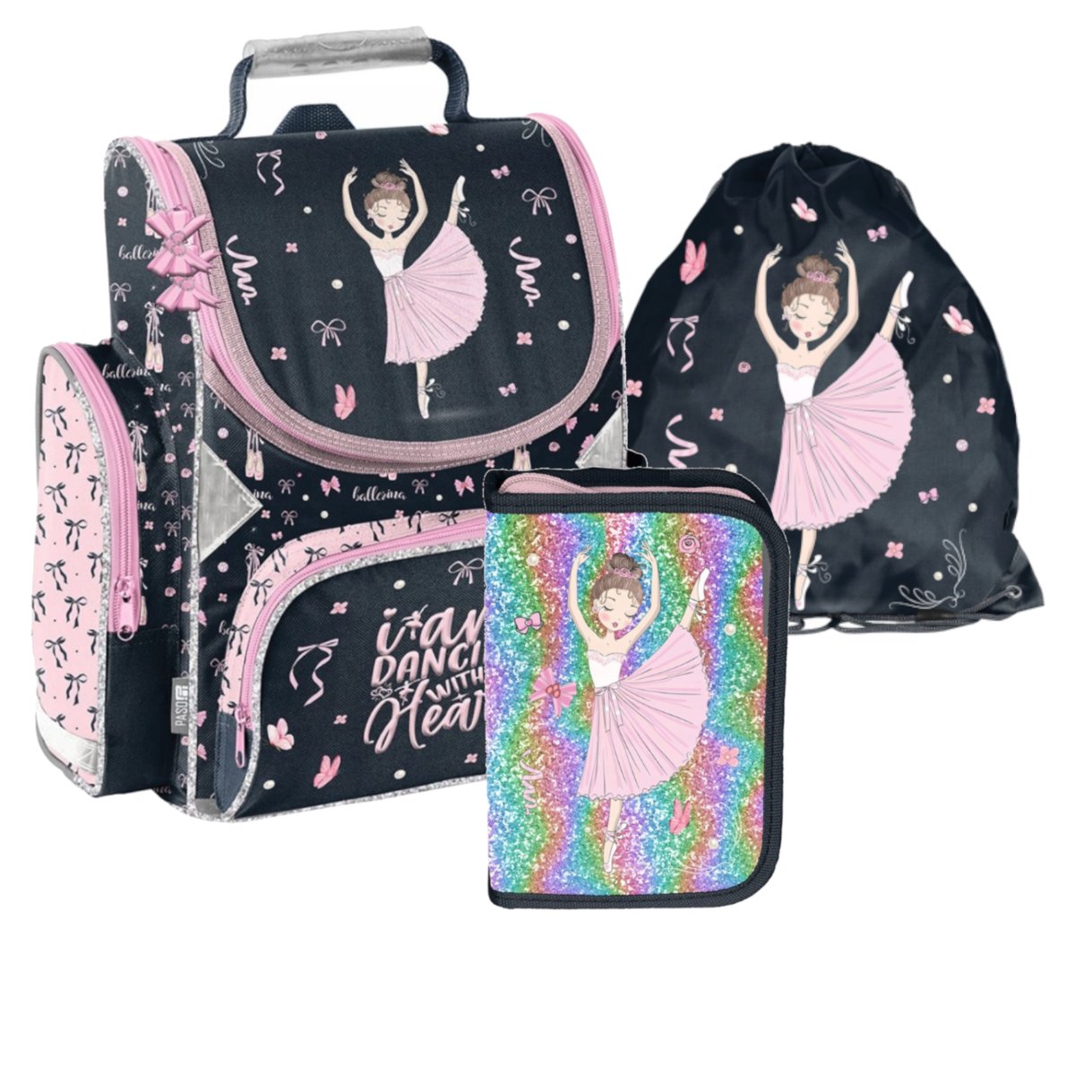 ZESTAW SZKOLNY 3-ELEMENTÓW BALERINA PP25BD PASO