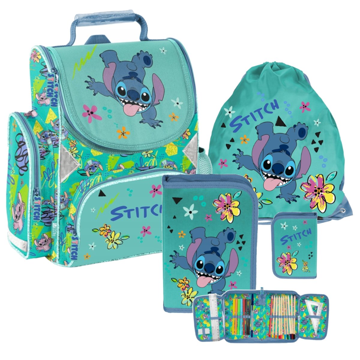 ZESTAW SZKOLNY 3-ELEMENTÓW LILO&STITCH DISNEY DS25DD PASO