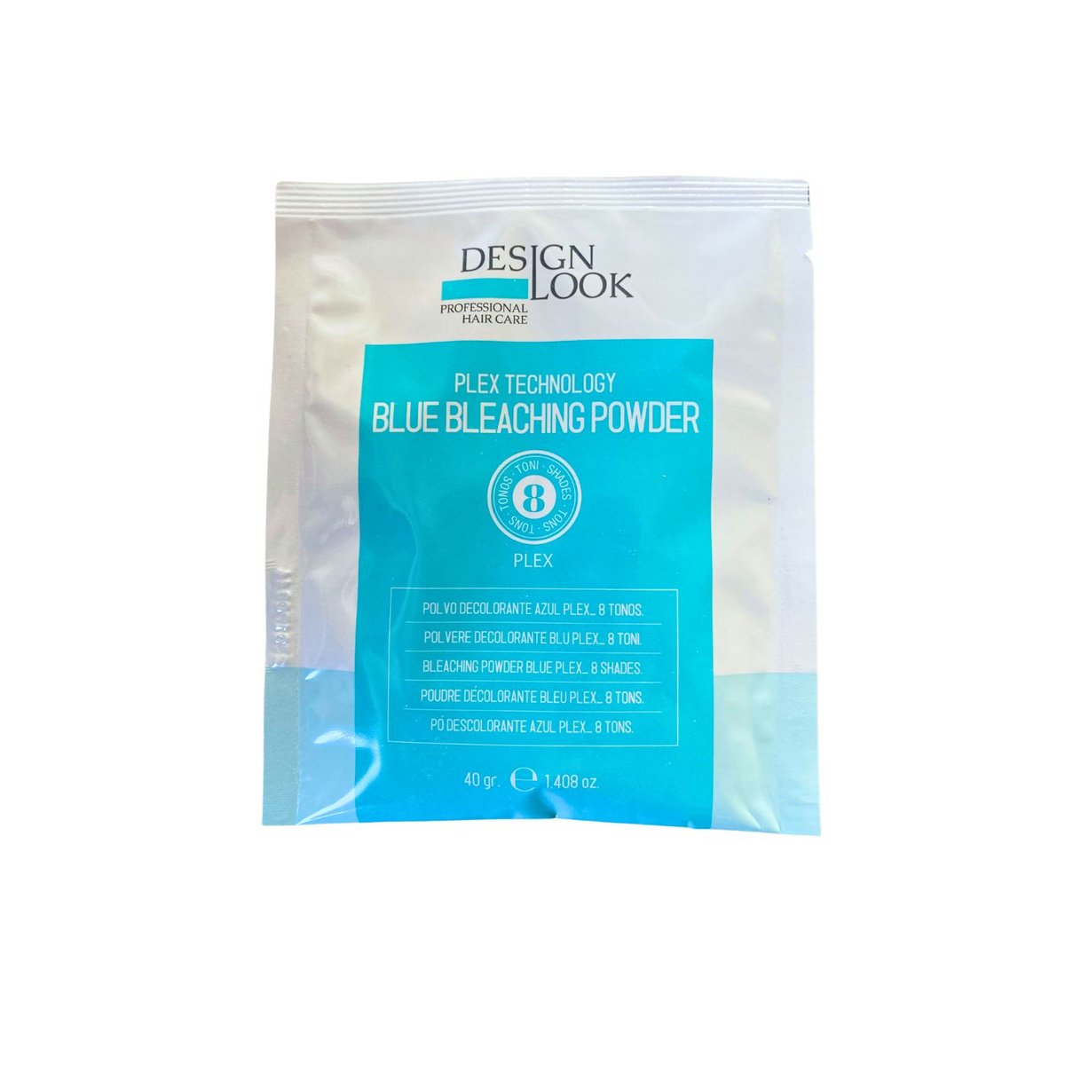 DESIGN LOOK rozjaśniacz BLUE PLEX 8 TON saszetka 40 gr