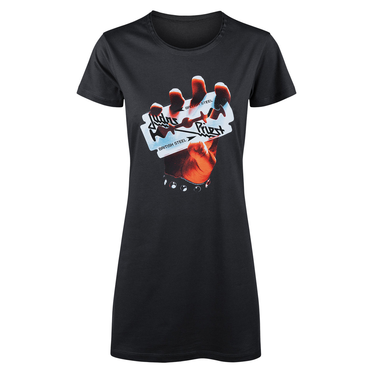 tunika JUDAS PRIEST - BRITISH STEEL ciemnoszara-M