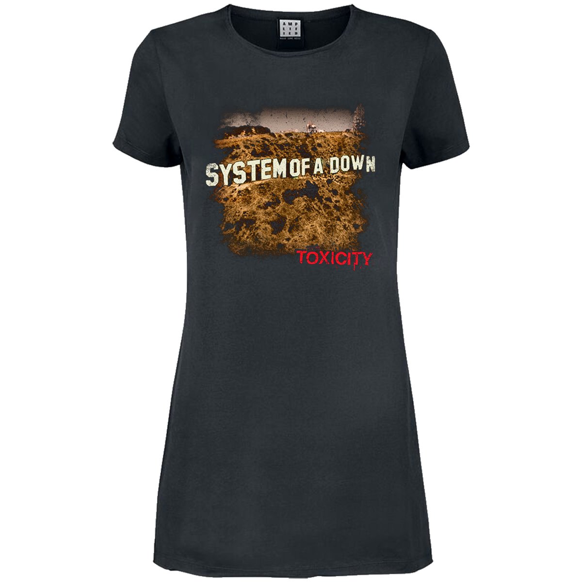 tunika SYSTEM OF A DOWN - TOXICITY ciemnoszara-L