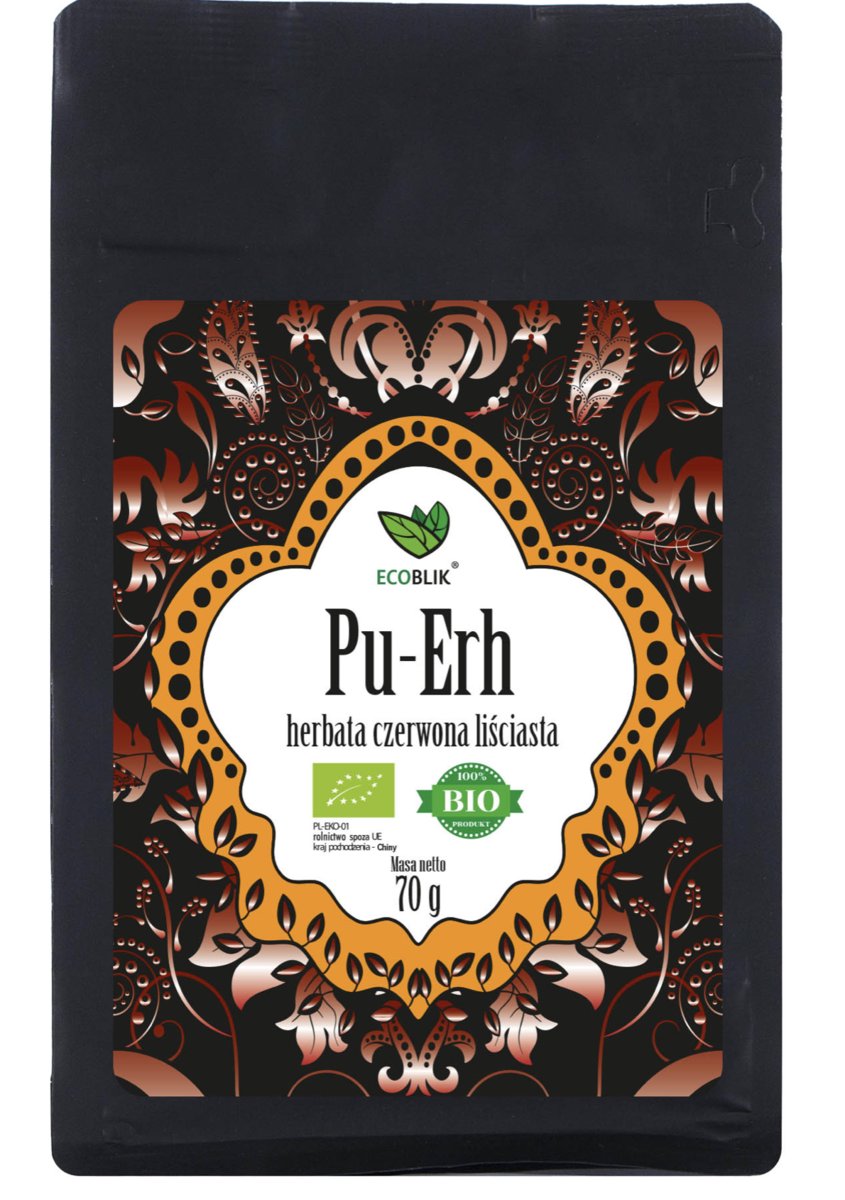 EcoBlik - Herbata PU-ERH luz 70g - EKO