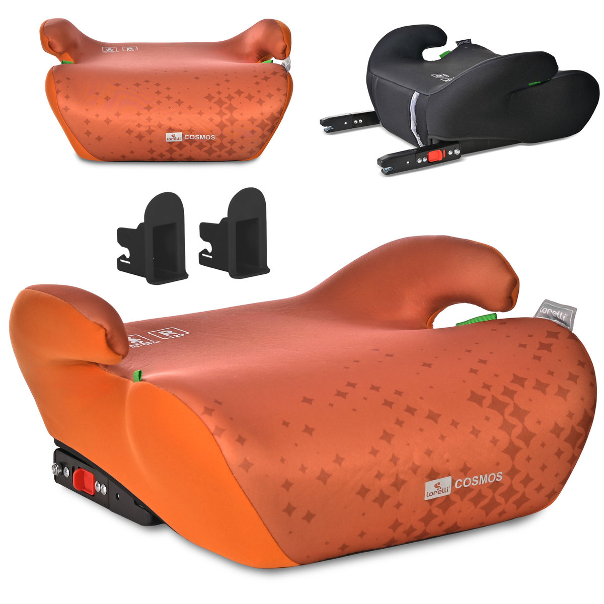 LORELLI COSMOS - PODKŁADKA, PODWYŻSZENIE ISOFIX 125-150CM GINGER