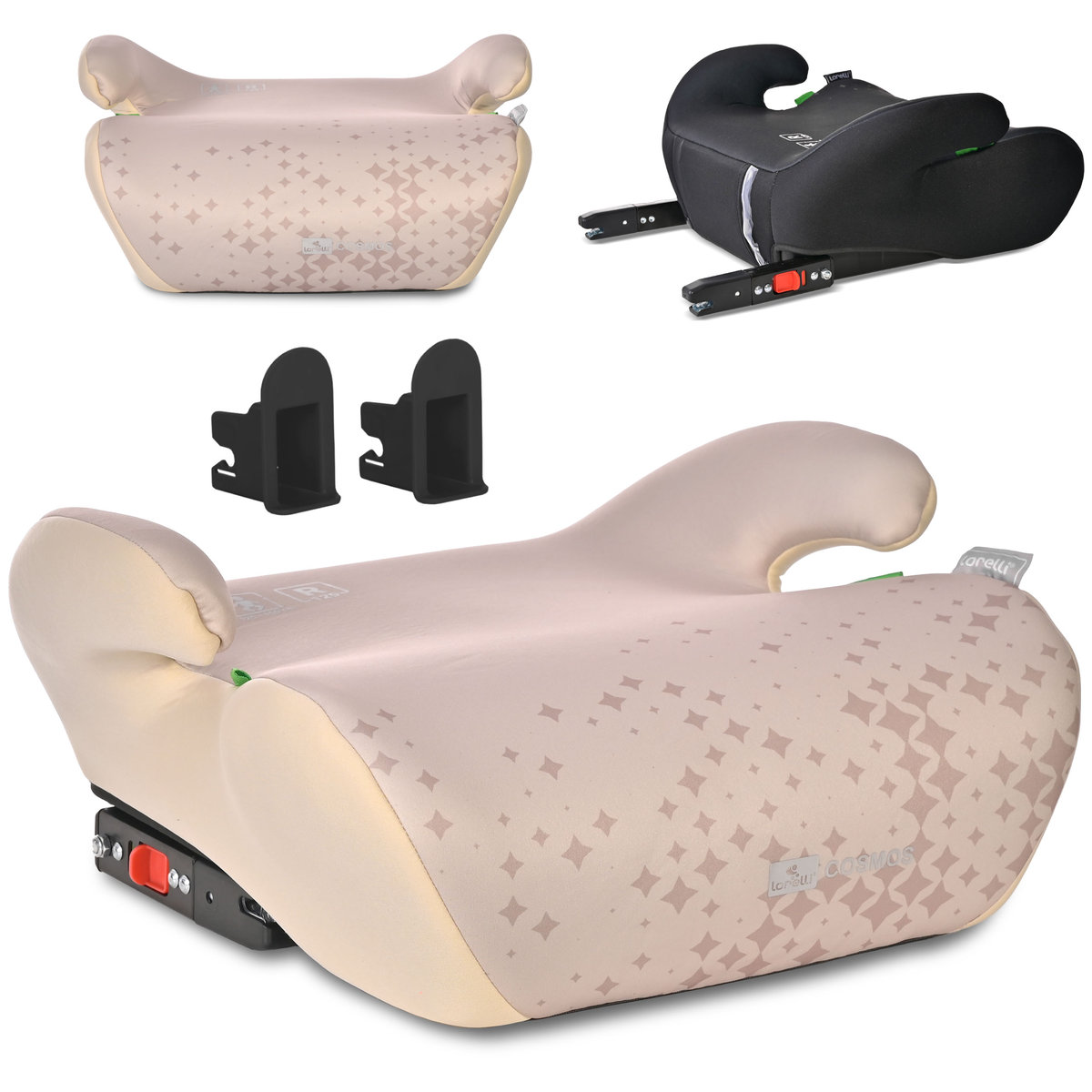 LORELLI COSMOS - PODKŁADKA, PODWYŻSZENIE ISOFIX 125-150CM BEIGE