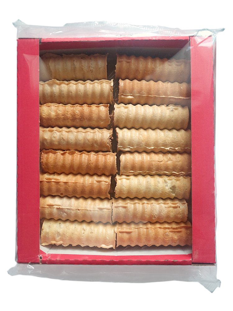 Rurka waflowa z kremem 400g Sekacz kakaowy